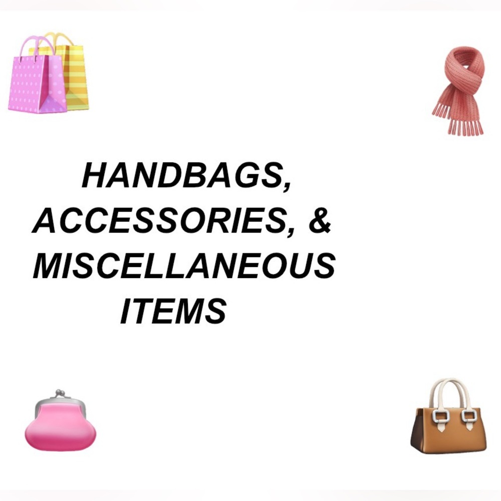 Handbags, wallets, and more